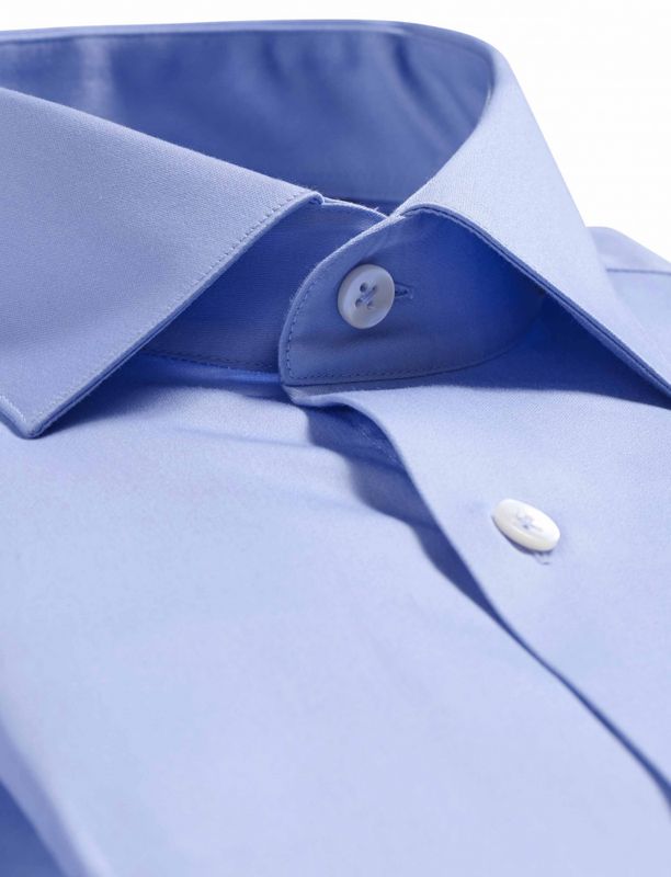 Exclusive Stretch Shirt/Lys Blå