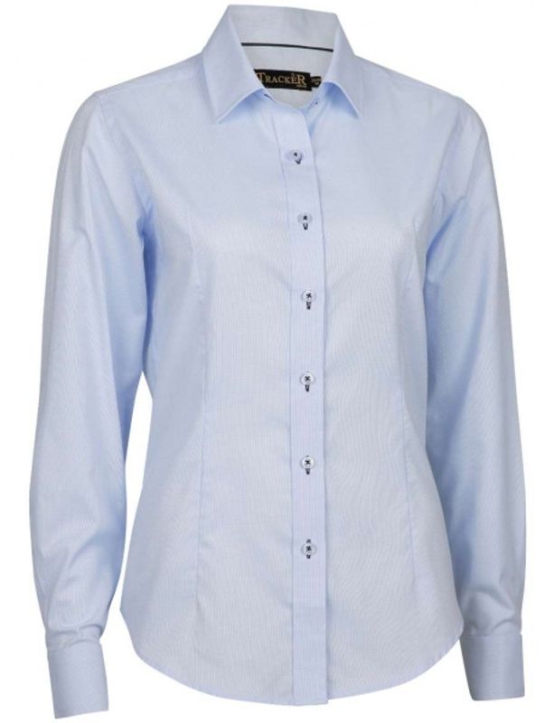 Cotton Blend Business Shirt Lady