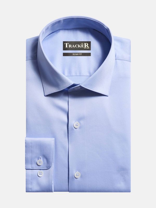 Exclusive Stretch Shirt/Lys Blå