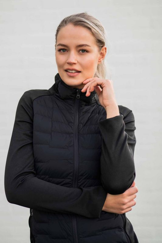 Lady Hybrid Down Stretch Jacket 